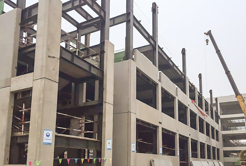 Promove vigorosamente o edificio prefabricado de estrutura de aceiro para o desenvolvemento dunha nova produtividade de calidade para engadir enerxía para empoderar o novo modelo, a nova viaxe comezou.