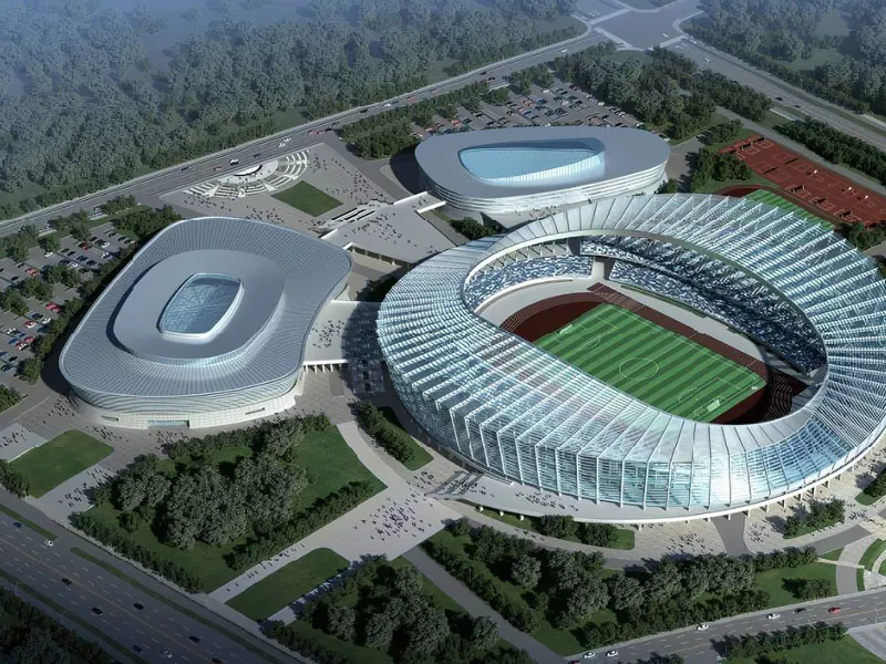 Por que a estrutura de aceiro para o complexo de centros deportivos é a mellor solución para a construción de estadios modernos