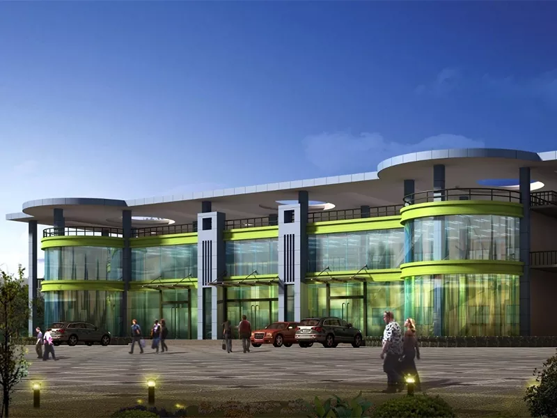 Como se constrúen edificios residenciais de marco de aceiro montados?