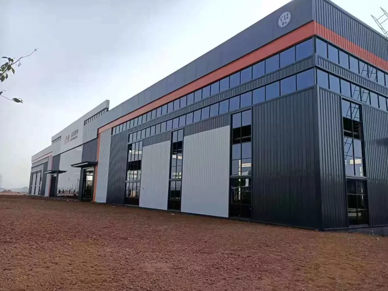 Edificios de almacén de aceiro loxístico