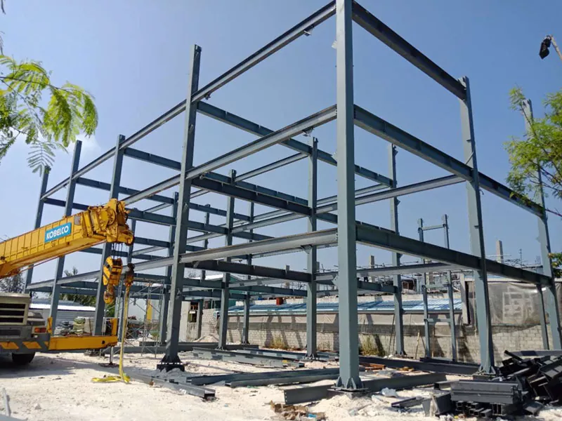 Construción práctica de marco de aceiro práctico e fermoso