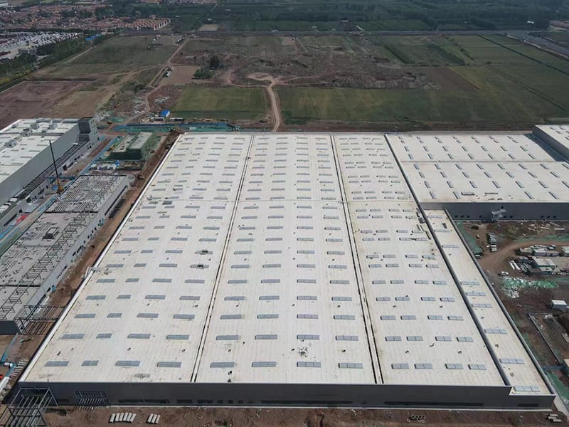 Almacén Integral de Estrutura de Aceiro