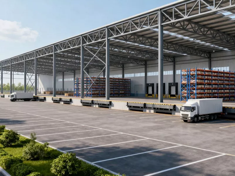 Edificio Centro de Distribución de Estrutura Aceiro