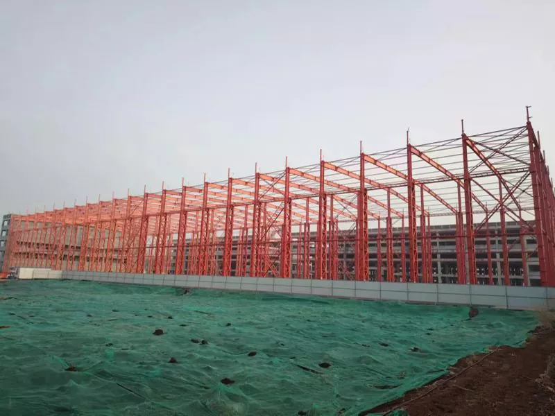 Estrutura de aceiro de aceiro de almacén de aceiro